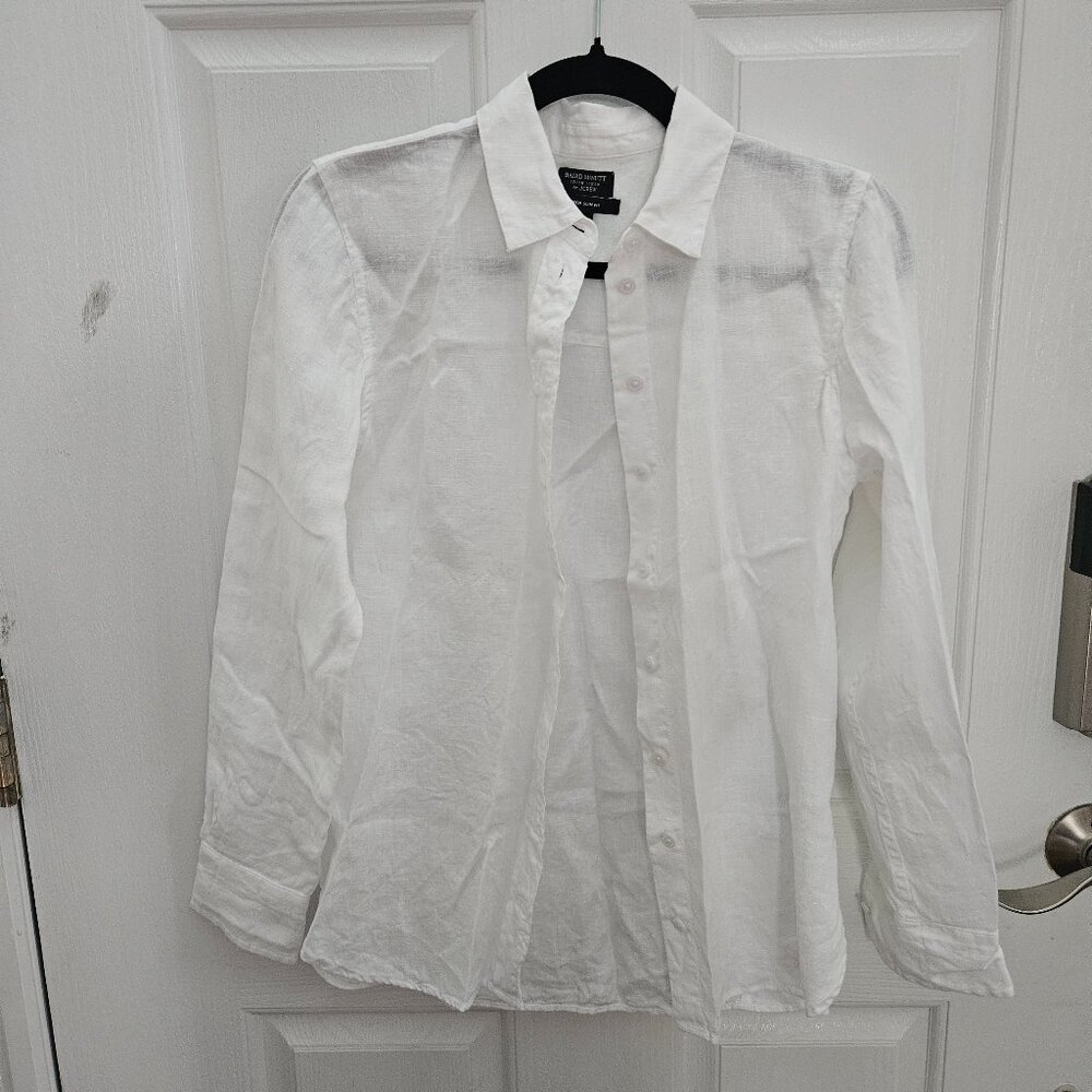 Women's Linen Button Up